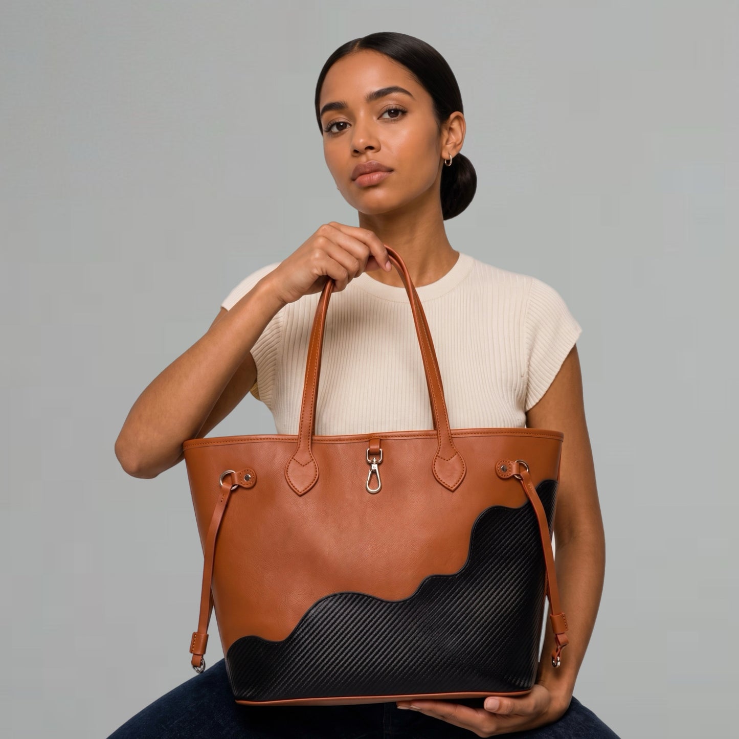Carbon Wave Tote